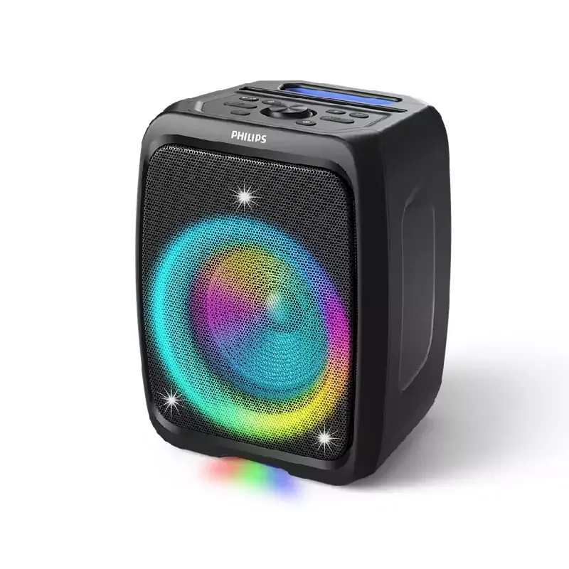 Philips Portable Bluetooth Party Speaker 120W, 10H Playtime, Beat Synced Lightshow, Auracast & TWS TAX3000/00