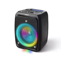 Philips Portable Bluetooth Party Speaker 120W, 10H Playtime, Beat Synced Lightshow, Auracast & TWS TAX3000/00