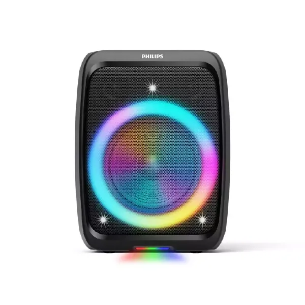 Philips Portable Bluetooth Party Speaker 120W, 10H Playtime, Beat Synced Lightshow, Auracast & TWS TAX3000/00