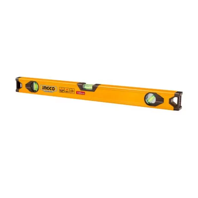 Ingco Aluminum Spirit Level 100cm with Aluminum Thickness 1mm HSL18100