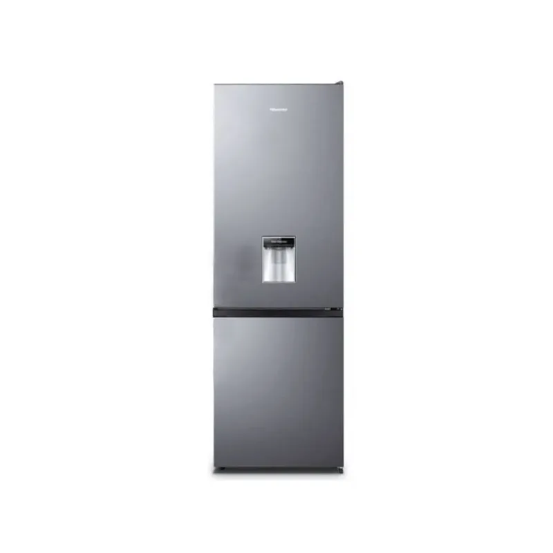 Hisense Double Door Bottom Freezer with Water Dispenser, 262L, Silver, RD-35DC4SB