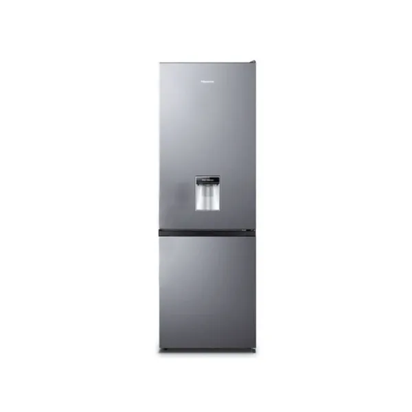 Hisense Double Door Bottom Freezer with Water Dispenser, 262L, Silver, RD-35DC4SB