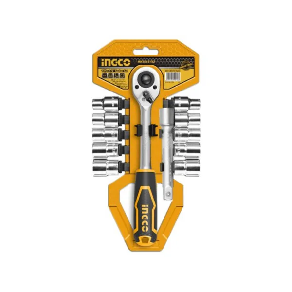 Ingco Socket Wrench Set of 12pcs �" HKTS12122