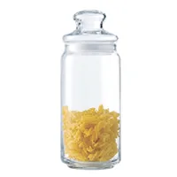 Ocean Storage Jar Pop Glass Lid 1000ml Airtight Food Storage Container Transparent Glass Kitchen Jar Set 5B02536G0004