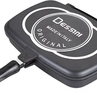Dessini 36cm Double-Sided Grill Pan | Non-Stick, Flip Pan for Even Cooking