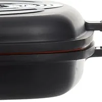 Dessini 36cm Double-Sided Grill Pan | Non-Stick, Flip Pan for Even Cooking