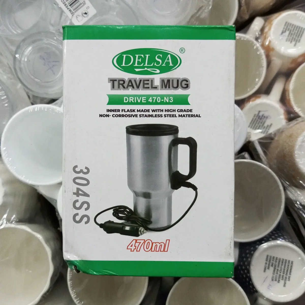 Delsa Travel Mug Drive 460-N3 470ML
