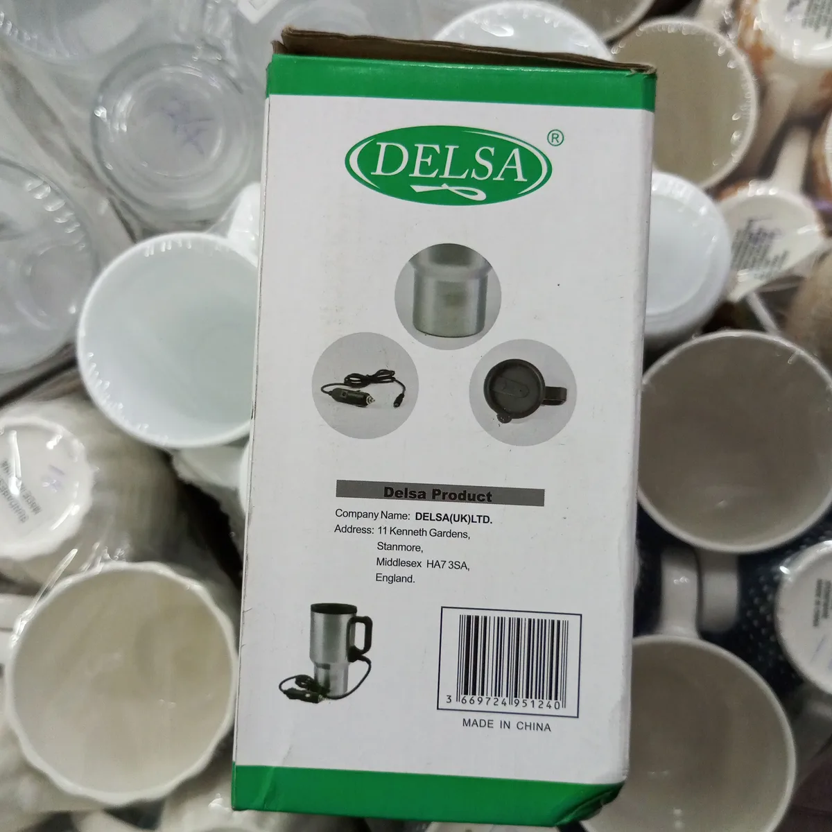 Delsa Travel Mug Drive 460-N3 470ML