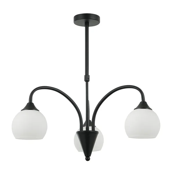 Tronic Black & White 3-Light Decorative Pendant Lamp
