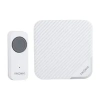 Tronic Mini Wireless White Doorbell