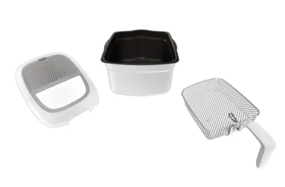 Moulinex Deep Fryer 2.2L/1.5kg 1800W Odor Filtration White AM310028