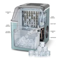 Westpoint Ice Maker Machine 20KG with 3.2L Water Reservoir, Fast Ice Production & Portable Large Capacity Design WICH 2025.FI