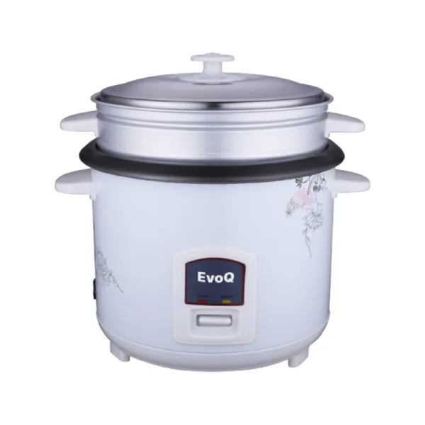 EvoQ Rice Cooker 1.8L, 700W, Non-stick pot ERC - 18WH
