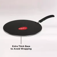 Pigeon Tawa 31cm Nonstick Multi 310 Cool Touch Handle Sap 271 - 3 Layer Anti Peeling Food Safe Nonstick Coating Extra Thick Layer