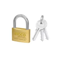 Ingco Heavy Duty Brass Padlock 70mm DBPL0702
