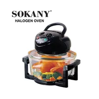 Sokany Halogen Oven 3 in 1, 13 Liters Oven Grill - SK 560