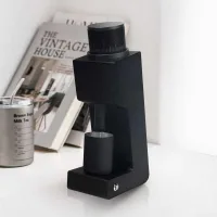 Commercial Electric Tilted Bean Grinder 30g, Titanium-Plated Ghost Burr, 100W N520-SA NB-005