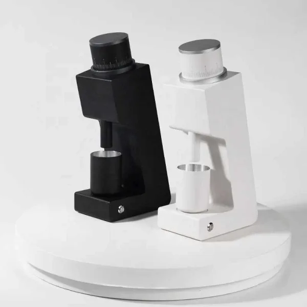 Commercial Electric Tilted Bean Grinder 30g, Titanium-Plated Ghost Burr, 100W N520-SA NB-005