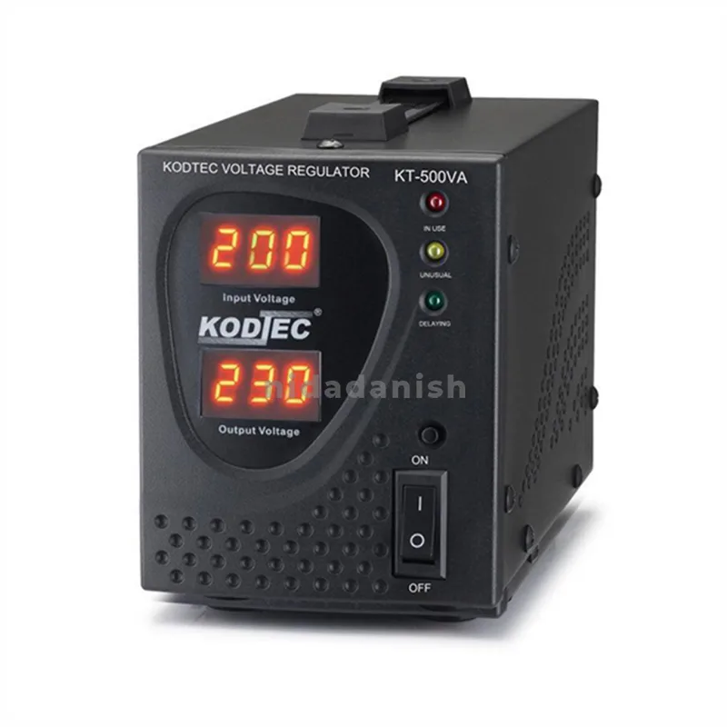 Kodtec Voltage Regulator Stabilizer 500W KT-500VA 1 Kodtec Voltage Regulator Stabilizer 500W KT-500VA