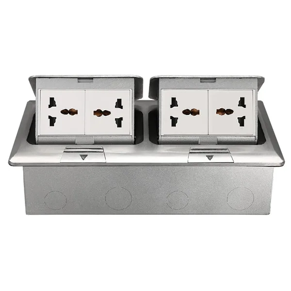 Tronic Floor Socket 2G Universal + RJ45 Data