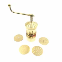 Nadstar Aluminium Tambi Machine Gold SSNO8 Stainless Steel Sev Maker, Stainless Steel Sev Sancha, Sev Manual Pasta Maker