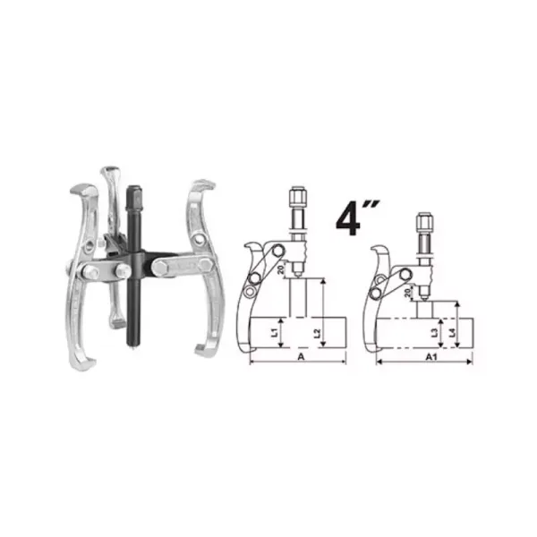 Ingco Gear Puller 4" HGP08034