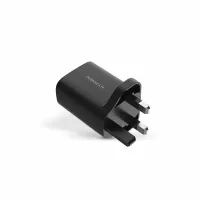 Hyphen VoltPort Dual Port PD Adaptor UK Plug 20W Black HPA-D20UKB0478