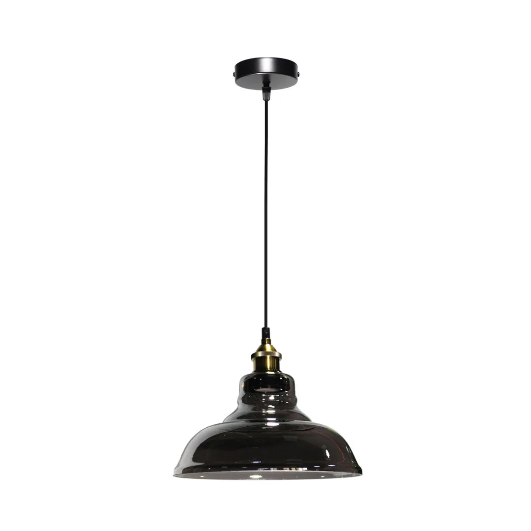 Tronic Smoked Color Glass Pendant