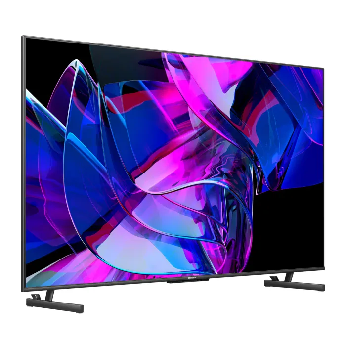Hisense 55" Smart Mini 4K ULED TV, 144Hz Game Mode Pro, HDR10+, Dolby Vision IQ, Multi-Channel Surround 2.1, Hands-Free Voice Control 55U7K