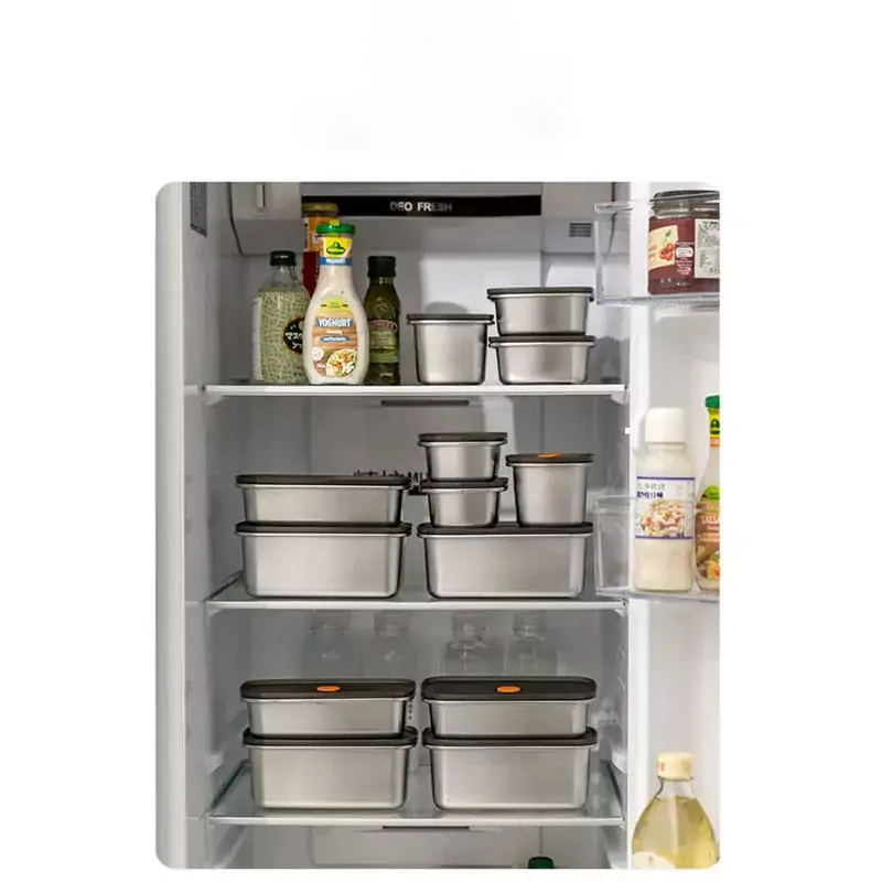 Nadstar Stainless Steel Food Storage 550ml ECO-Friendly Lunchbox Compartments Stainless Steel Take Away SP0572