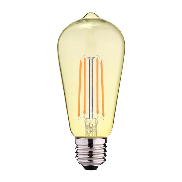 Tronic Amber LED Filament Bulb - 8W, Warm White 2500K (E27)