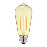 Tronic Amber LED Filament Bulb - 8W, Warm White 2500K (E27)