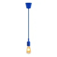 Tronic Hanging E27(Screw) Pendant Holder - Blue