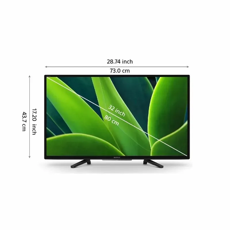Sony Internet LED TV 32", Motion Flow XR 200Hz, X-Reality Pro, Clear Audio+, Screen Mirroring, Live Football Mode, Photo Share, Mobile High Definition Link, Sony Entertainment Network, Voice Operated Remote KDL-32W830K