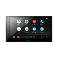 Pioneer AV Receiver, Double Din 6.8" Multimedia AV Receiver with Touchscreen Display, Bluetooth USB/ Tuner / I Phone - Ipod Connect, Weblink Cast, Mirroring for Android DMH-A5450BT