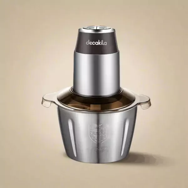 Decakila Chopper 350W 2.5L Steel Bowl Double Layer Blade Kemg016m