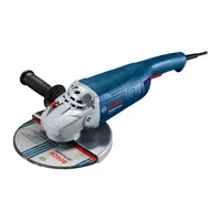 Bosch Angle Grinder 7" 2200W High Material Removal Rate, Low Breakdown, Longer Carbon Brush Lifetime GWS 2200-180