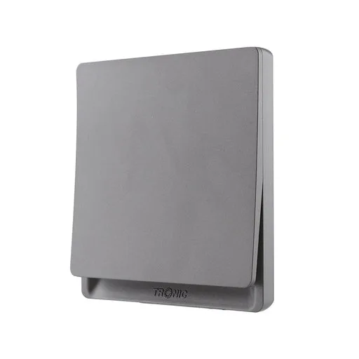 Tronic 1-Gang 2-Way Switch - Grey