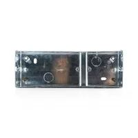 Tronic Single & Twin Galvanised Iron Electrical Switch Box 3 Way