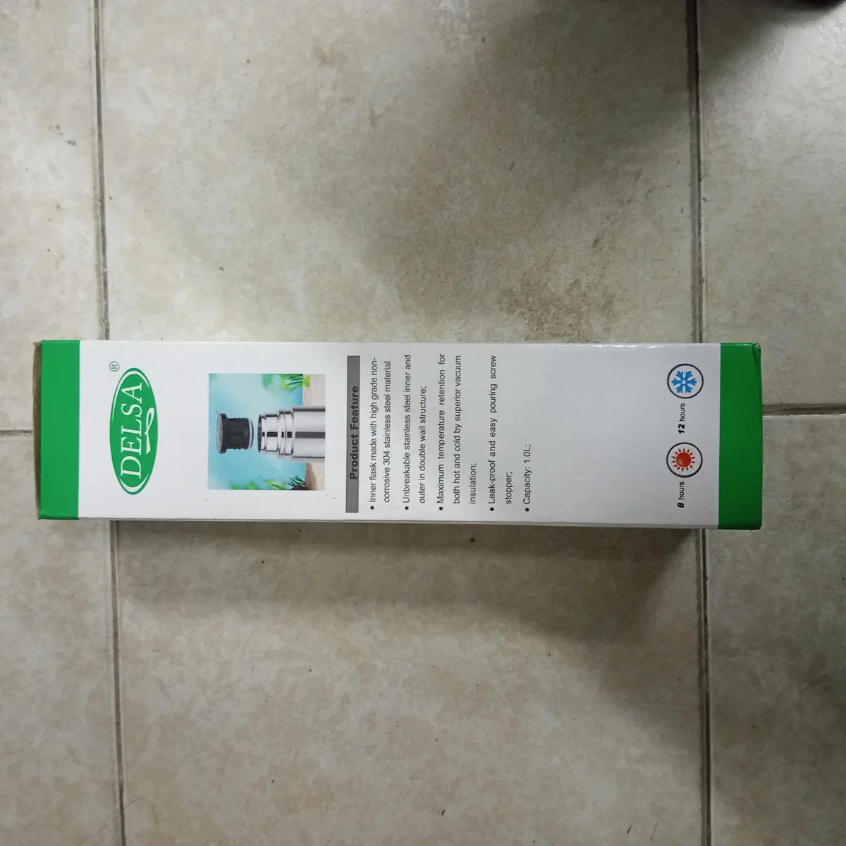 Delsa Vacuum Flask 1000ml 1000-N3 304SS