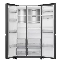 Hisense Side by Side Refrigerator 637L, Inverter, LED Touch Control H800SB-WD