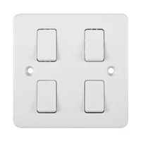 Tronic 4 Gang 2 Way Switch