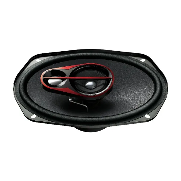 Pioneer Speaker, 6" X 9" 3 Way Speaker Set, 50W RMS, 31 Hz to 35 kHz Frequency Response, 92 dB Sensitivity, 4Ω Impedance TS-R6951A