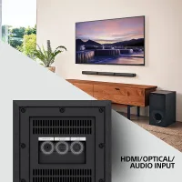 Sony Home Cinema Soundbar System 5.1ch 600W with Wireless Reae Speakers HT-S 40R