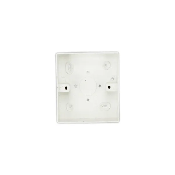 Tronic Single PVC Pattress Box