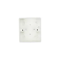 Tronic Single PVC Pattress Box