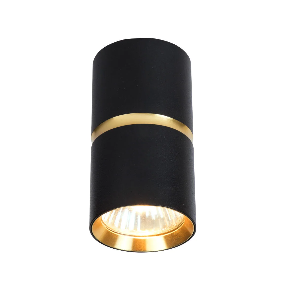 Tronic Ceiling Downlight Round Surface Mounted Black