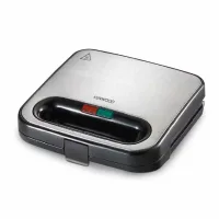 Kenwood Sandwich Toaster 2 Slice Nonstick 750w Smm00.000si - Non Stick Grill Plate Temperature Light Indicator Unique Squared Design