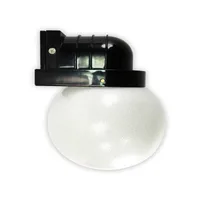 Tronic Globe Black Wall Light