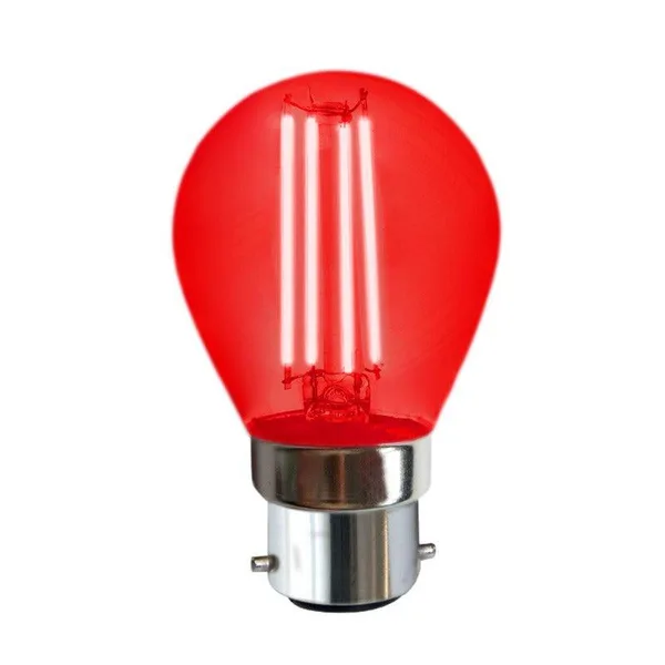 Tronic Filament LED 4 Watts B22 (Pin) Red Bulb